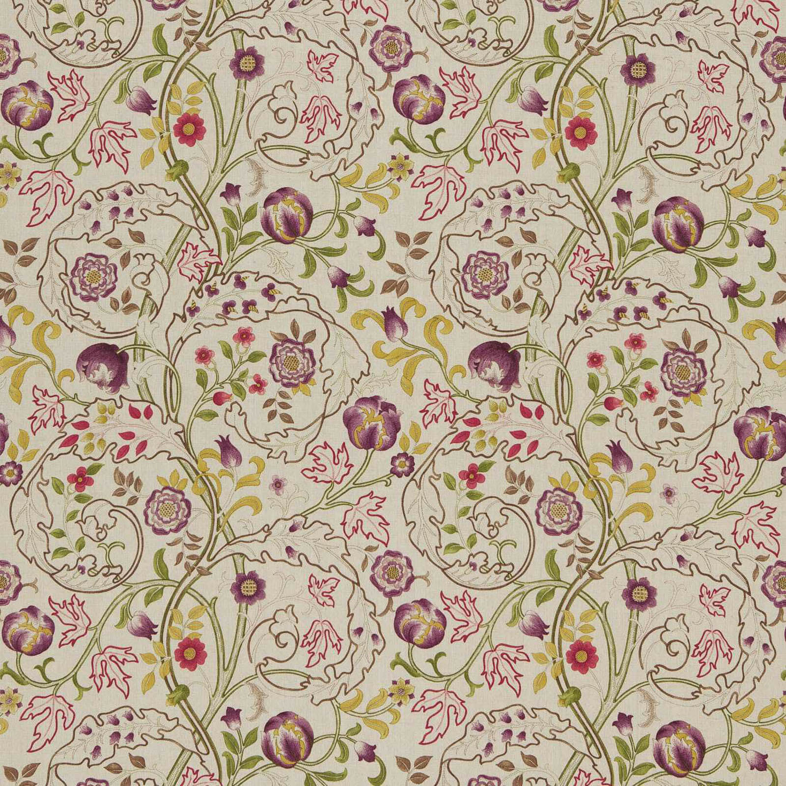 Mary Isobel Dmcoma201 Wine/Linen